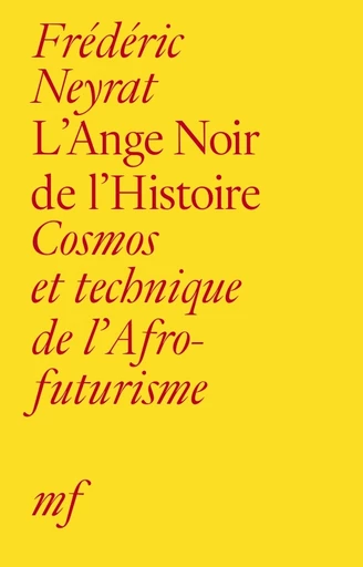 L’Ange Noir de l’Histoire - Frédéric Neyrat - éditions MF